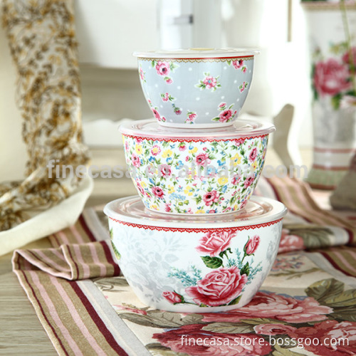 Elegant Style New Bone China Ceramic Food Container                
                                    Quality Assured